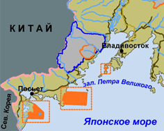 Морской дальневосточный заповедник - увеличить карту?